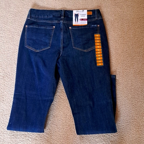 Seven7 Denim - Womens NEW Seven7 Tummyless High Rise Slimming Jeans  12